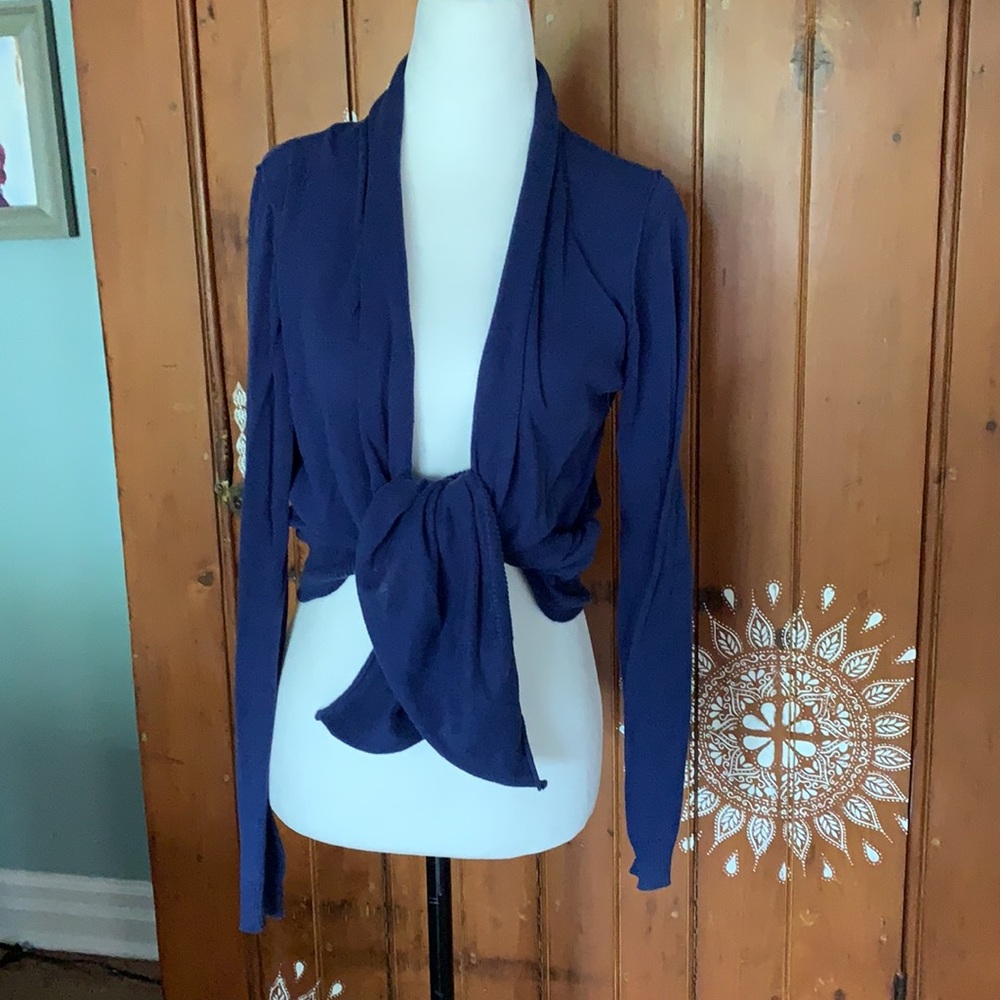George royal blue cardigan.